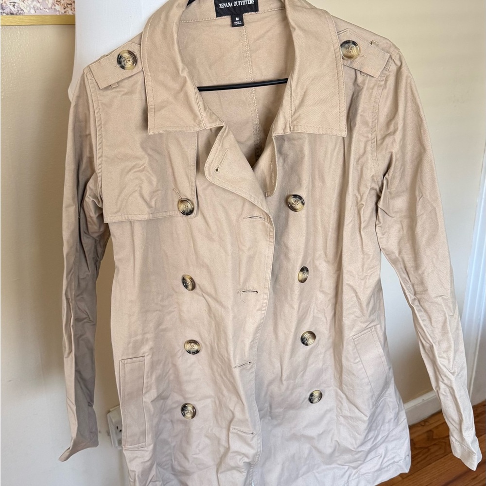 Women’s Tan Trench Coat